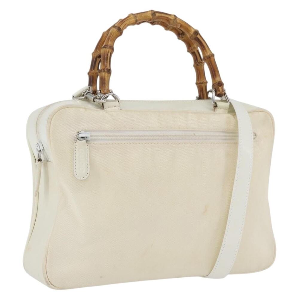 Gucci Nylon Handbag Silver